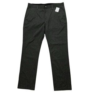 Volcom Chino Pants Mens Size 36 Flat Front Gray NEW